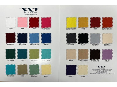 SPUN - 100% Polyester Napkins 18"x18" - Standard Colors